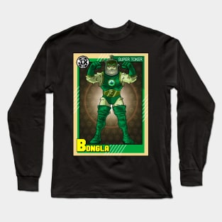 Bongla, Tokedarr The Weedbarian, vintage hero card Long Sleeve T-Shirt